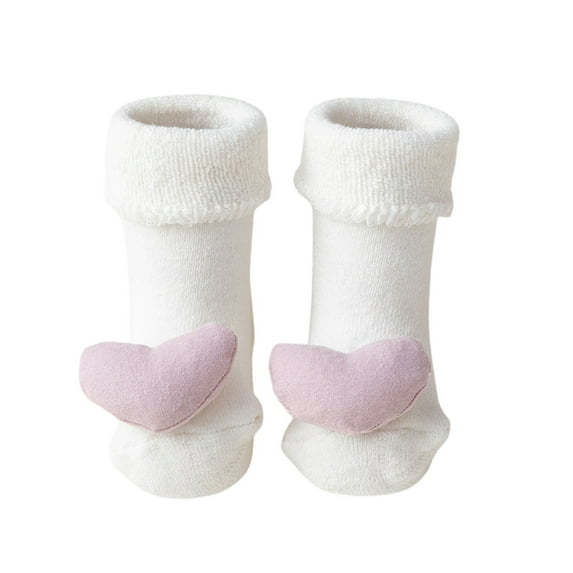 Krdevn Baby Socks - Boys Girls Socks Breathable Cartoon Mesh Socks High Ankle Socks Floor Socks Barefoot Socks - Socks for Baby Girl,Color:Purple,Size:1-3 Years