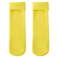 thumbnail image 1 of Krdevn Baby Socks - Socks for Kids Fleececozy Soft Velvet Slim Thermal Socks Fleececozy Socks Winter Warm Snow Socks - Socks for Baby Girl,Color:Light Yellow,Size:1-10 years, 1 of 4