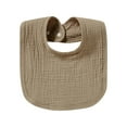 thumbnail image 1 of Krdevn Bibs Girls Boys Absorbent Spit Milk Pad Towel Small Bibs Burp Cloths Outwear, 1 of 4