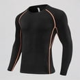 thumbnail image 1 of Krdevn Boys Active Compression Shirt Workout Top for Basketball Football Training Warm Base Layer Fitness Athletic Performance,7-8 Years, 1 of 5
