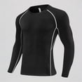 thumbnail image 1 of Krdevn Boys Active Compression Shirt Workout Top for Basketball Football Training Warm Base Layer Fitness Athletic Performance,9-10 Years, 1 of 6