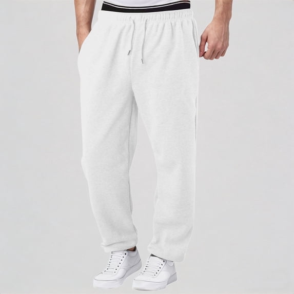 Krdevn Boys Casual Jogger Pants Soft Breathable Sweatpants Loose Fit Elastic Waistband for Everyday Wear,11-12 Years