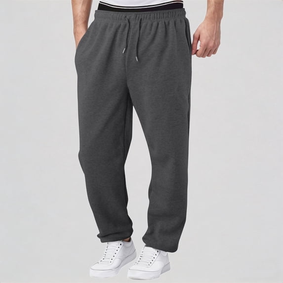 Krdevn Boys Casual Jogger Pants Soft Breathable Sweatpants Loose Fit Elastic Waistband for Everyday Wear,5-6 Years