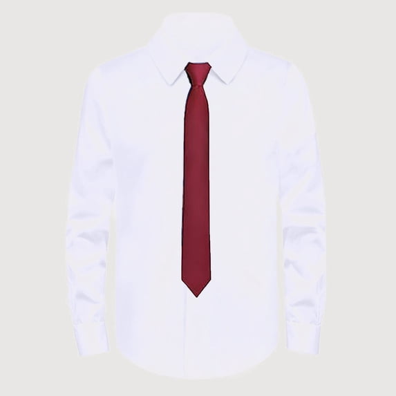 Krdevn Boys Classic Long Sleeve Button Down Dress Shirt for School and Formal Wear (Little Boys, Big Boys),12-13 Years