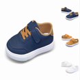 thumbnail image 1 of Krdevn Boys Girls Sneakers, Walking Leather Casual Lightweight Kids Shoes Non- Comfortable Running Athletic Sneakers for Toddler/Little/Big Kid,Blue, 1 of 9