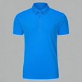 thumbnail image 1 of Krdevn Boys Wicking Polo Shirt Lightweight Breathable Short Sleeve Active Sports Top For Kids Daily Wear,5-6 Years, 1 of 3