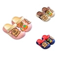 thumbnail image 1 of Krdevn Cartoon Decorated Wearable Clogs Round Toe Flat Heel Casual Sandals (Toddler, Big Girls),5-6 Years, 1 of 4