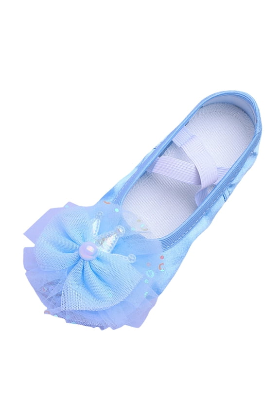 Children Shoes Dance Shoes Ballet Performance Diamond Lace Bow Yoga Shoes,Toddler Girl Shoes,Boys Shoes,Size:2-2.5 Years