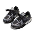 thumbnail image 1 of Krdevn Kids Shoes - Children's Sneakers Girls' Mesh Casual Shoes Boys' Dad Shoes Breathable and Lightweight Little White Shoes,Color:Black,Size:29, 1 of 5