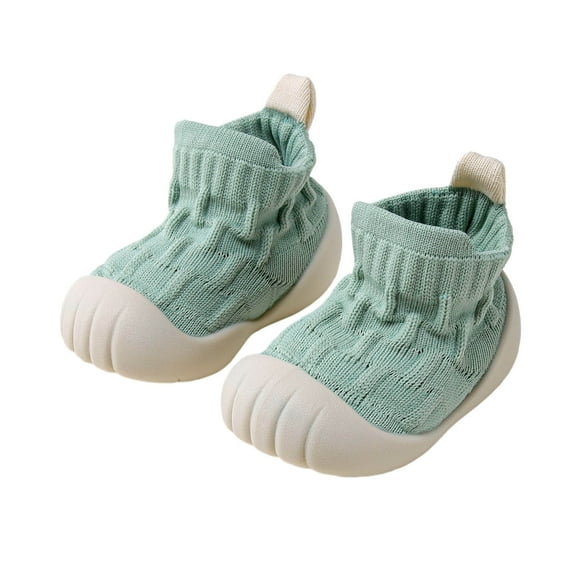Krdevn Fuzzy Socks,Breathable Baby Socks First Soft Sole Shoes for Crawling and Early Walking Indoor and Outdoor Use,Size:12-18 Months