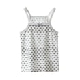 thumbnail image 1 of Krdevn Girls' Double Strap Tank Top, Solid Soft Breathable Sleeveless Shirt, Comfortable Casual Wear for Summer, Spring,7-8 Years, 1 of 3