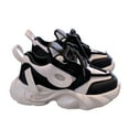 thumbnail image 1 of Krdevn Girls Platform Sneakers Lightweight Shoes Non Sole Casual Walking Shoes for Teen Girls Youth Running Tennis Gym Workout,Toddler Girl Shoes,Boys Shoes,Size:9.5-10 Years, 1 of 3