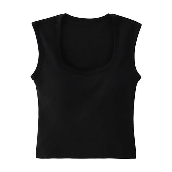 Krdevn Girls Square Neck Crop Top Short Sleeve Tee Shirt Summer Casual Basic Ribbed Knit Stretch Fit Comfortable Daily Wear,14 Years