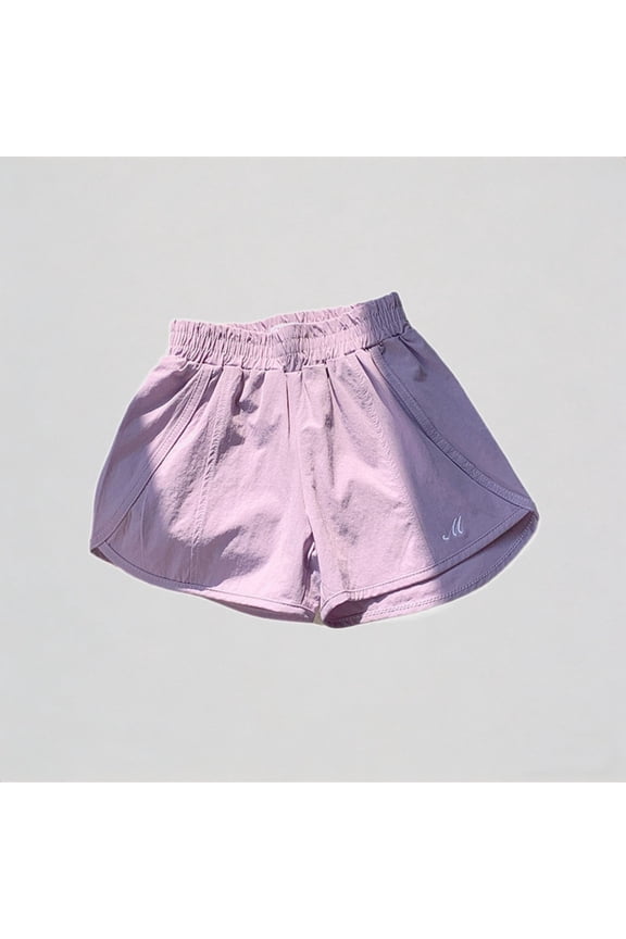 Girls Summer Shorts Casual Elastic Waist Comfortable Breathable Outdoor Play Short Pants for Toddler Kids,2-3 Years