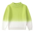 thumbnail image 1 of Krdevn Girls Tie Dye Sweaters Knit Crewneck Long Sleeve Gradient Pullover,Kids Clothing,11-15 Years, 1 of 3