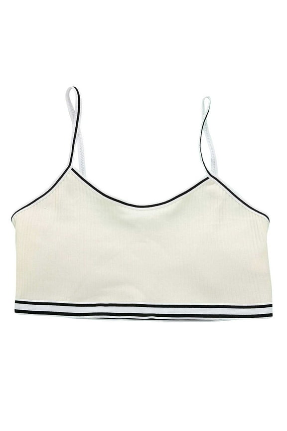 Girls Underwear - Kids Girls Underwear Bra Vest Adjustable Shoulder Strap Underclothes Undies Clothes,Color:Beige,Size:8-12 Years