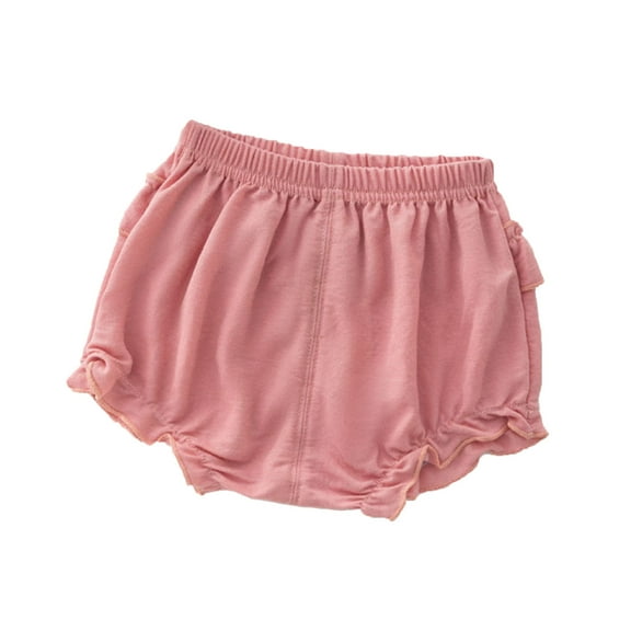 Krdevn Girls Underwear - Toddler Cute Baby Girls Boys Solid Shorts Pants Leggings,Color:Pink,Size:6-9 Months