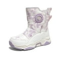 thumbnail image 1 of Krdevn Kids Winter Snow Boots Waterproof Lined Thick Warm Shoes with Hook Loop Easy On for Outdoor School Play Boys Girls,2, 1 of 7