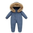 thumbnail image 1 of Krdevn Kid's Winter Overalls Ski Suits Boy's and Girl's Windproof Snowboard Jumpsuits Snowsuit Jackets Coats,Kids Clothing,12-24 Months, 1 of 8