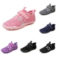 thumbnail image 1 of Krdevn Kids Barefoot Water Shoes Hook and Loop Non Slip Wide Toe Outdoor Beach Hiking Swimming Sneakers for Boys Girls,1, 1 of 7