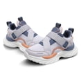 thumbnail image 1 of Krdevn Kids' Breathable Sneakers, Hook and Loop Strap Athletic Running Shoes, Lightweight Non- Walking Casual Sports Shoes for Boys & Girls,6.5-7, 1 of 8