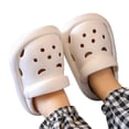 thumbnail image 1 of Krdevn Kids' Clog Slippers, Soft Sole Lightweight Breathable Casual Slides, Comfortable for Daily Wear Toddler & Children,6-7 Years, 1 of 5