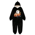 thumbnail image 1 of Krdevn Kids Ghost Pumpkin Car Halloween Onesie Hooded Jumpsuit Pajamas Size:13-14 Years, 1 of 4