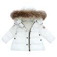 thumbnail image 1 of Krdevn Kids Hooded Winter Puffer Coat Warm Zip Up Outerwear Jacket for Boys Girls,3-4 Years, 1 of 1