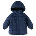thumbnail image 1 of Krdevn Kids Long Winter Coat Warm Hooded Outerwear for Boys and Girls Insulated Quilted Jacket for Cold Weather,Kids Clothing,3-4 Years, 1 of 8