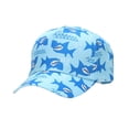 thumbnail image 1 of Krdevn Kids Print Baseball Cap UPF50+ Sun Protection Adjustable Snapback Outdoor Beach Trucker Hat Size:4-10 Years, 1 of 6