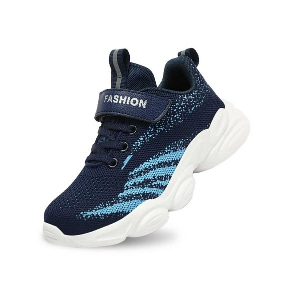 Krdevn Kids Running Shoes Boys Lightweight Breathable Mesh Sneakers for Toddlers Comfortable Walking Sport Shoes,Toddler Girl Shoes,Boys Shoes,Size:6-7 Years
