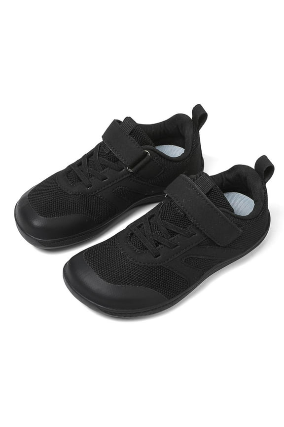 Kids Shoes - Children's Leisure Sports Non Breathable Wide Shoes Walk Dance Shoes Walking Shoes,Color:Black,Size:11