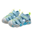 thumbnail image 1 of Krdevn Kids Shoes - Girls Sneakers for Kids Lightweight Breathable Walking Shoes for Girls Non Soft Casual Sports Shoes for Outdoor Play and Daily Wear,Color:Sky Blue,Size:10.5-11 Years, 1 of 9