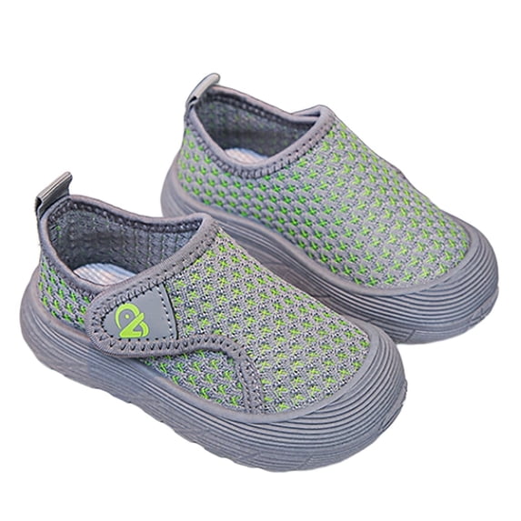Krdevn Kids Shoes - Indoor Shoes Girls' Canvas Shoes Soft Soled Shoes Girls' Baby Shoes Cloth Shoes Children's Shoes,Color:Green,Size:3-3.5Years