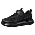 thumbnail image 1 of Krdevn Kids Shoes - Kids Running Shoes Boys Girls Lightweight Breathable Mesh Sneakers for Children Comfortable Sports Walking Casual Play,Color:Black,Size:1.5, 1 of 9