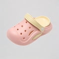 thumbnail image 1 of Krdevn Kids' Solid Color Clogs Lightweight Breathable Hollow Out Non-Slip Summer Beach Slip-On Casual Sandals,Sizes 7-8 Years, 1 of 4