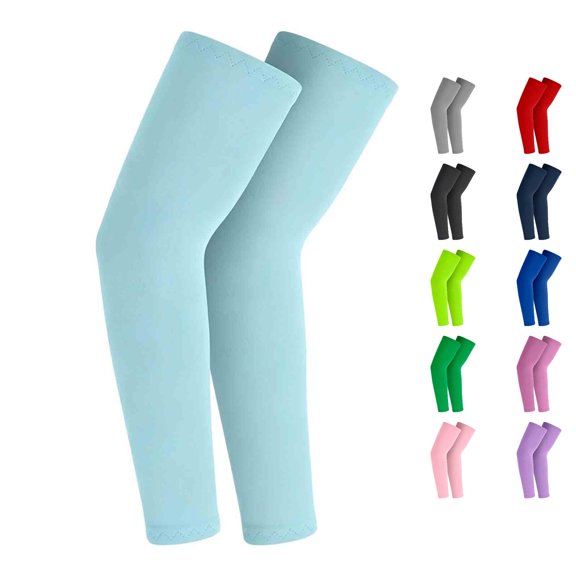 Krdevn Kids Sun Protection Arm Sleeves Ice Silk Lightweight Cooling Sleeves for Sports Outdoor Activities,8-10 Years