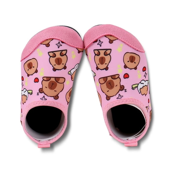 Krdevn Kids Water Shoes Non Aqua Socks for Beach Pool Swim Size:3-4 Years