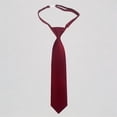 thumbnail image 1 of Krdevn Korean Japanese Style Short Solid Color Girls Kids No Tie Bow Tie Easy Pull School Preppy Accessory,One Size, 1 of 4