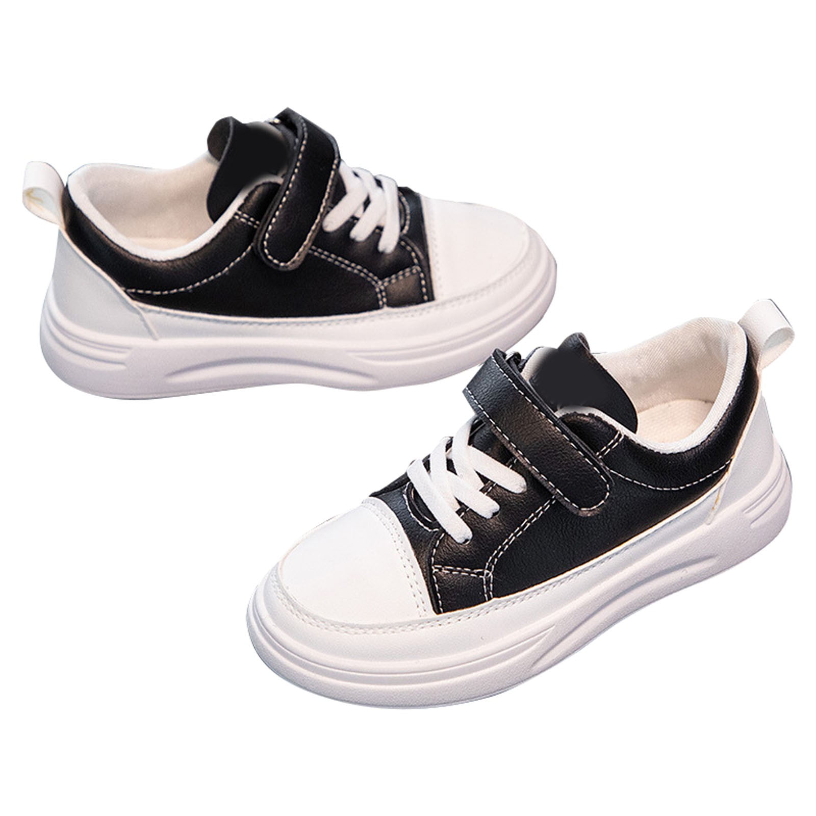 Leather Rubber Sole Non Children's Casual Sports Shoes,Toddler Girl Shoes,Boys Shoes,Size:8-9 Years