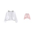 thumbnail image 1 of Krdevn Long Sleeve Open Front Cardigan, Lightweight Daily Outwear for All Day Wearing (Big Girls),7-8 Years, 1 of 4