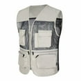 thumbnail image 1 of Krdevn Men's Casual Outdoor Work Fishing Travel Photo Cargo Vest Jacket Multi Pockets,Tank Tops Men,XL, 1 of 2