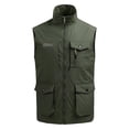 thumbnail image 1 of Krdevn Men's Causal Lightweight Outdoor Vest Fishing Travel Photo Vest,Tank Tops Men,3XL, 1 of 2
