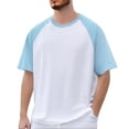 thumbnail image 1 of Krdevn Men's Short Sleeved Basketball Sports Split T Shirt Appearance Suit Men's Warm Up Shooting Sweat Wicking College Student,XXL, 1 of 4
