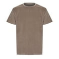 thumbnail image 1 of Krdevn Men's Velvet Hop Slim Short Sleeves T Shirts,XXL, 1 of 6