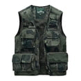 thumbnail image 1 of Krdevn Mens Jacket Field Pofessional Emergency Field Fishing Multi Pocket Vest,Tank Tops Men,XXL, 1 of 4