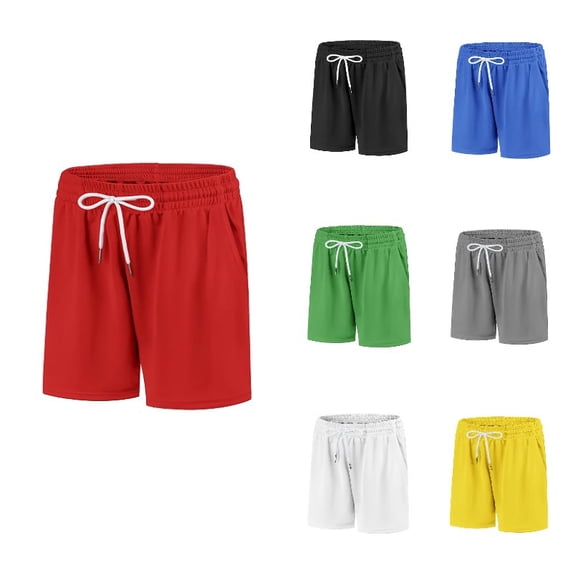 Krdevn Pull on Side Pocket Breathable Shorts for Summer Sport Wear (Little Boys, Big Boys),6-7 Years
