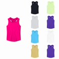 thumbnail image 1 of Krdevn Racerback Sleeveless Tank Top Casual Loose Fit Daily Outdoor Wear (Toddler,Big Girls),12-13 Years, 1 of 9