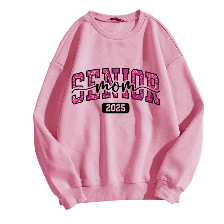Krdevn Senior Sweatshirt 2025 for Womens Teen Girls Graphic Letter 
