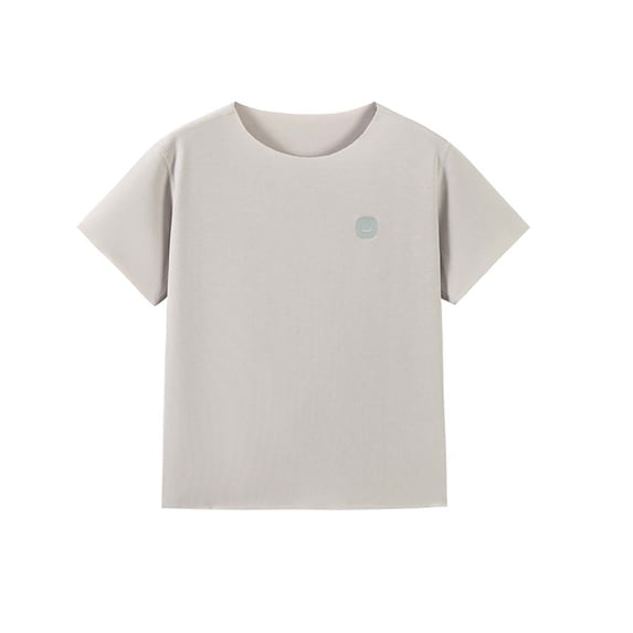 Krdevn Short Sleeve Crewneck T Shirt Casual Tops (Boys),7-8 Years